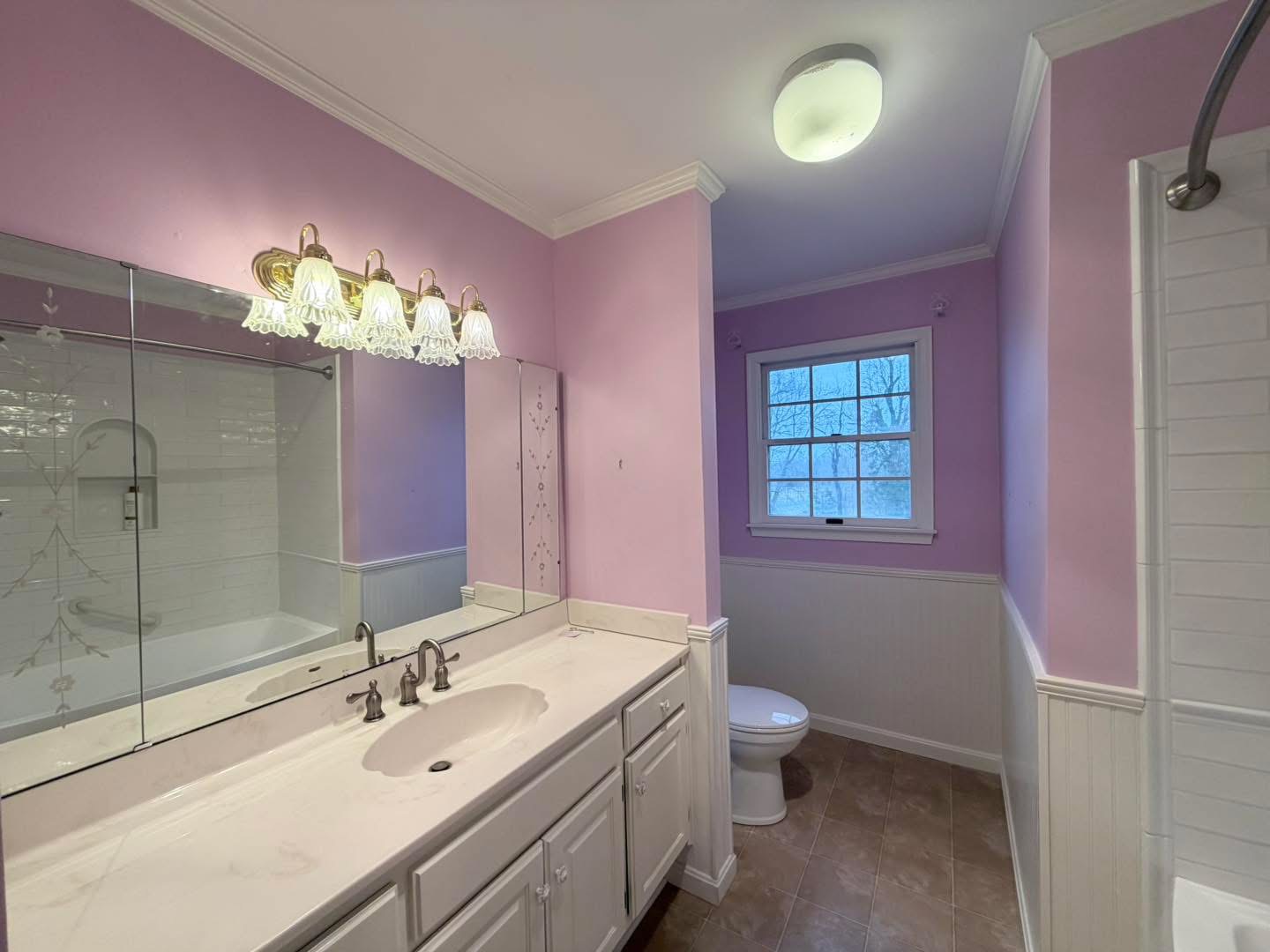 Interior painting — bathroom refresh, Lewes DE