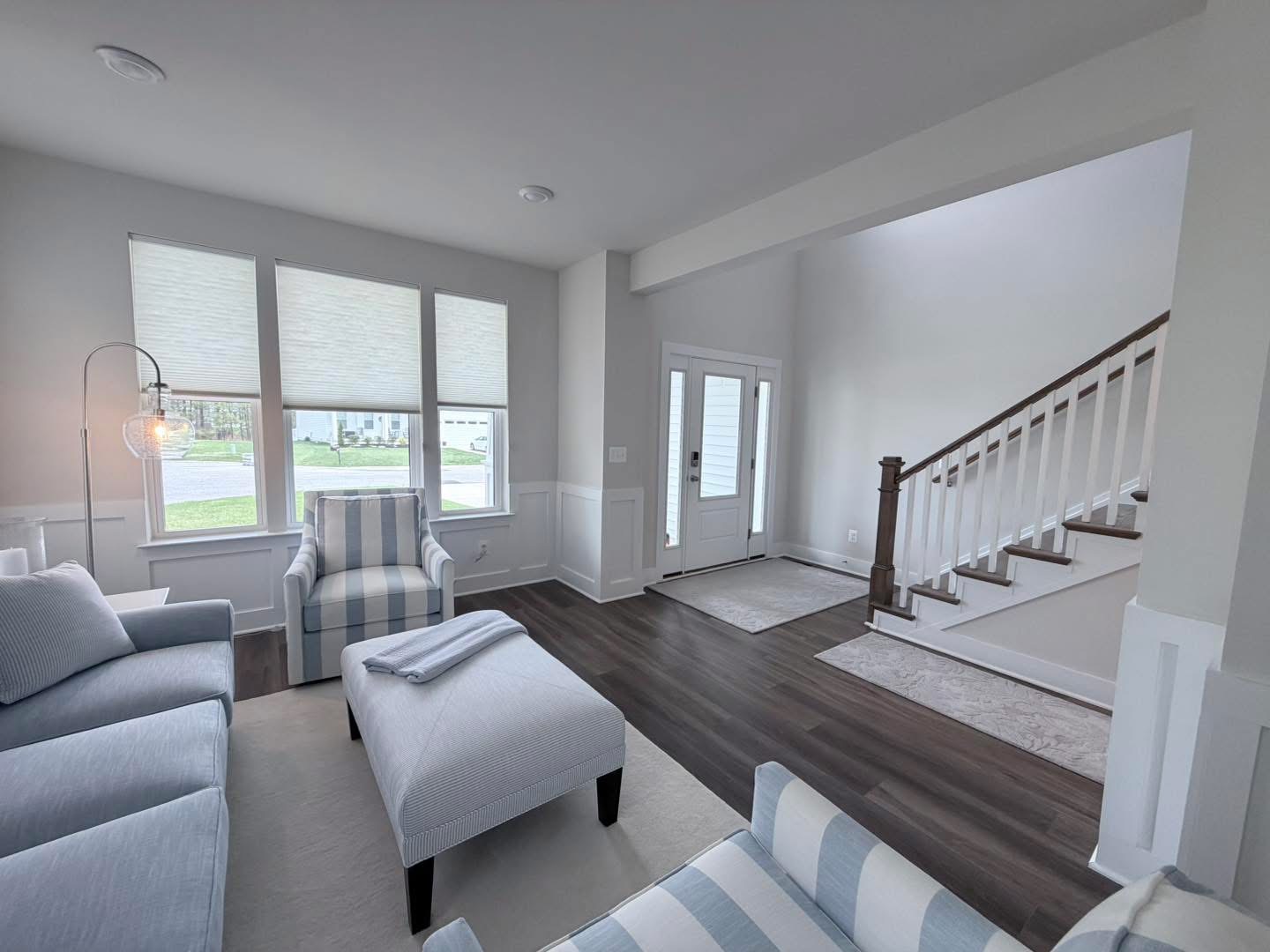 Finished foyer interior painting, Ocean View DE