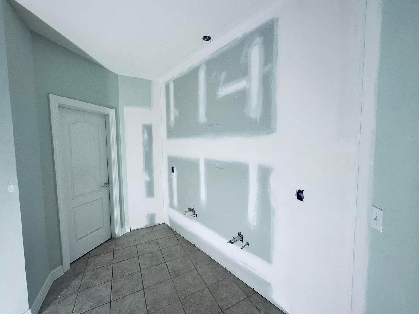 Bathroom drywall — install and finishing — Broadkill Beach area