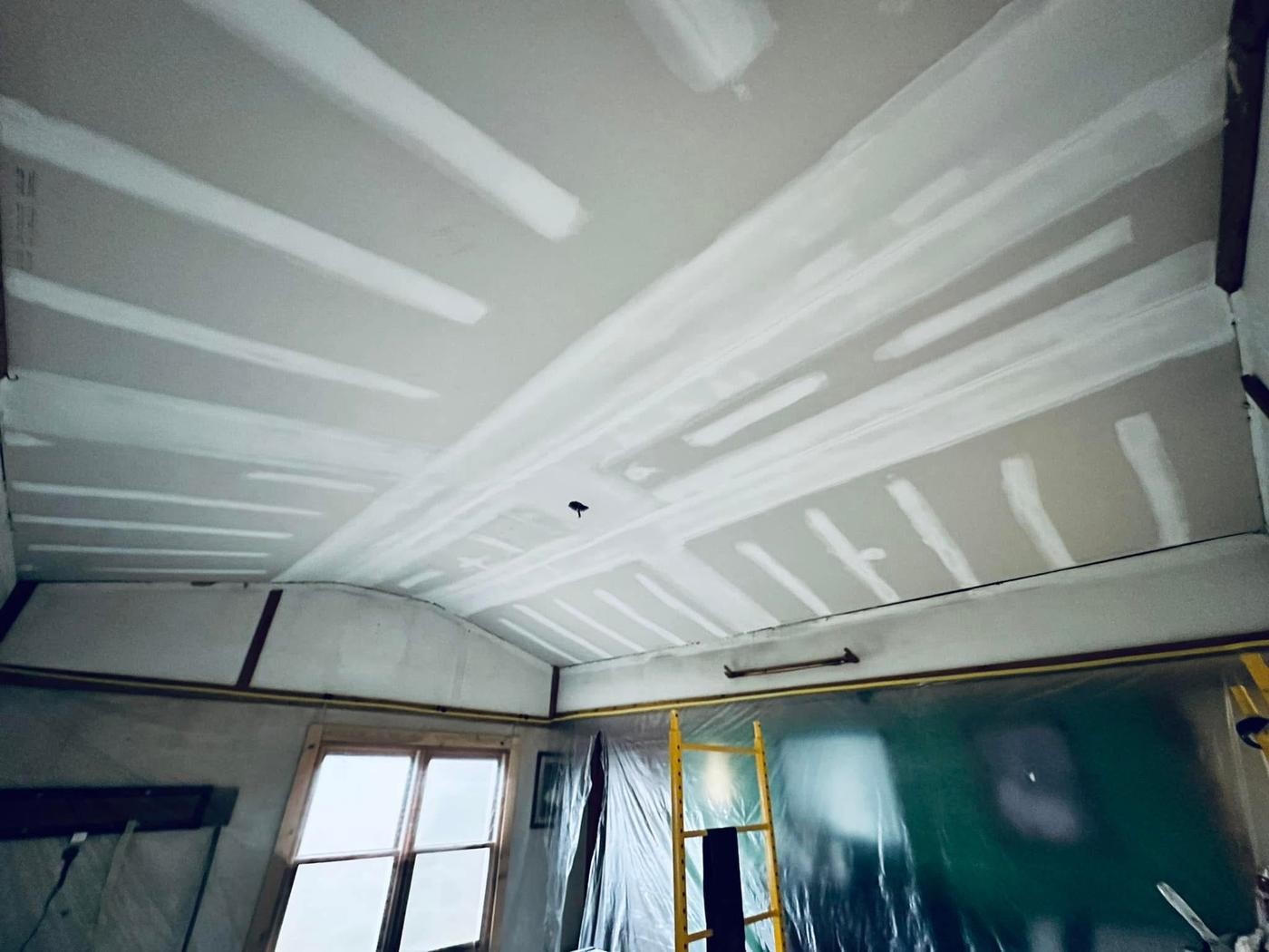 Ceiling drywall — full ceiling replacement — Laurel area