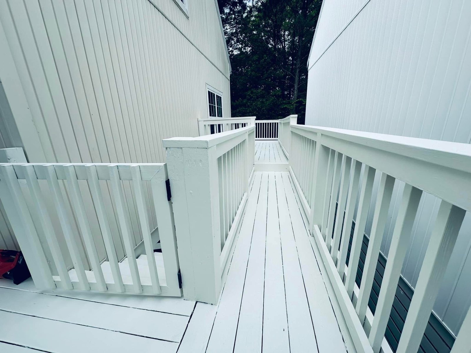 Bethany Beach cottage deck exterior after renewal