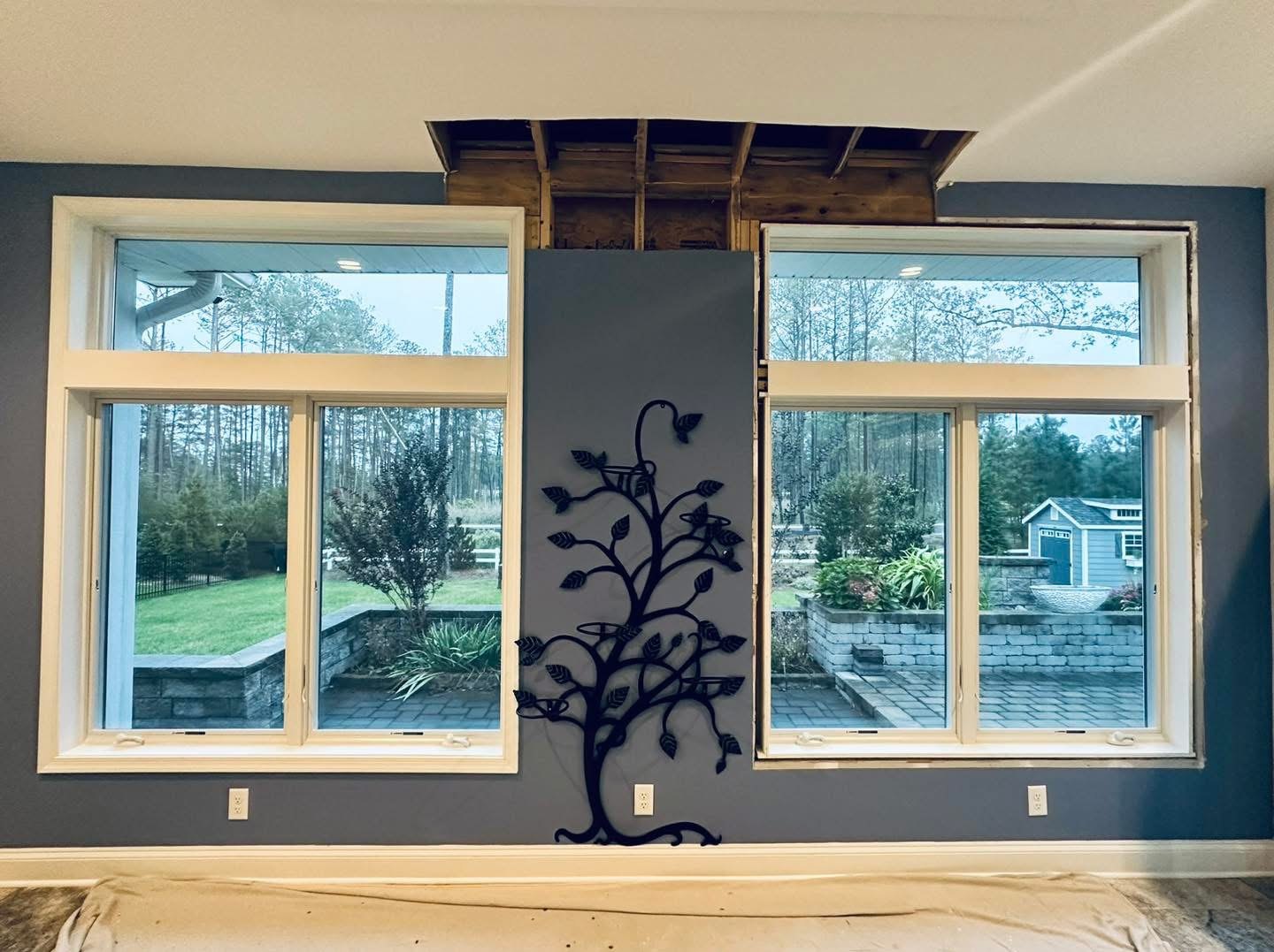 Finished Bayfront at Rehoboth wall restoration