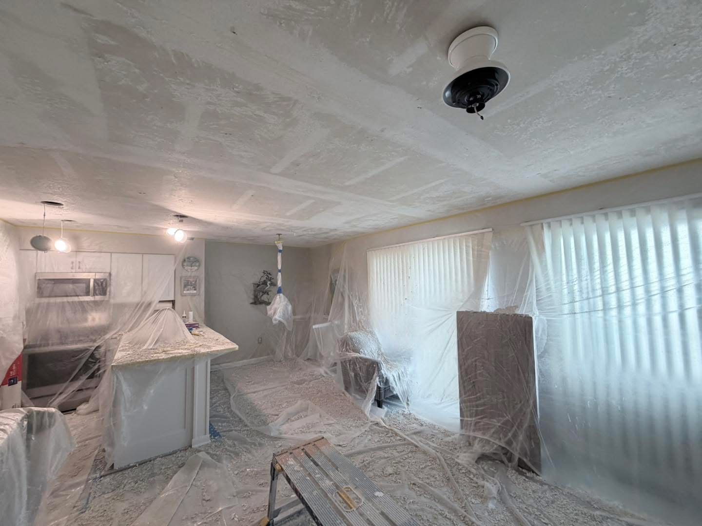 Beach condo popcorn removal photo 3