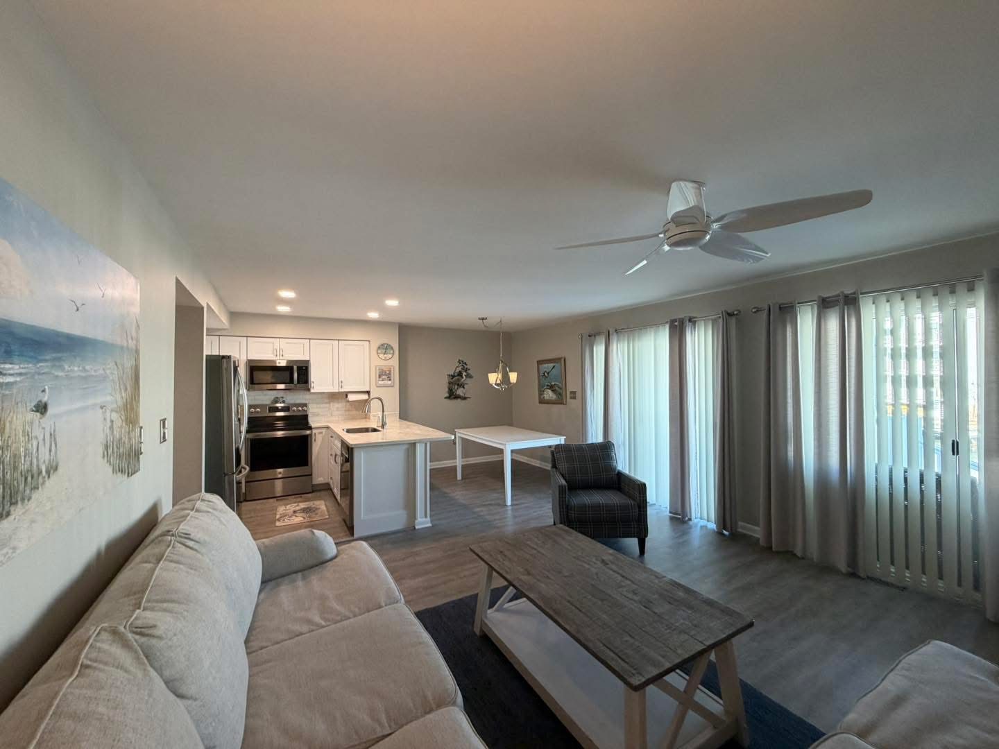 Beach condo popcorn removal photo 8