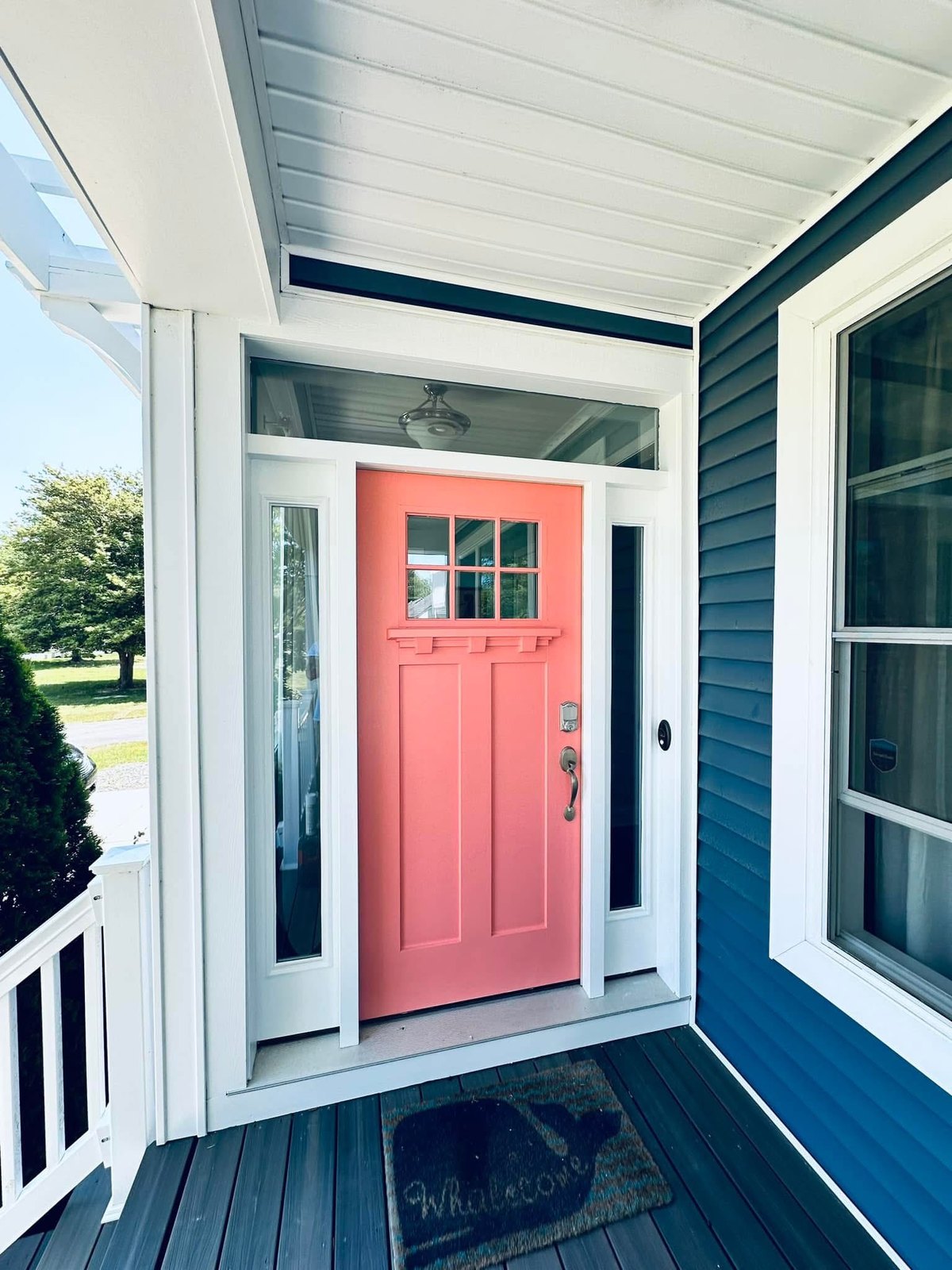 Bethany Beach completed Coral Odyssey entry door