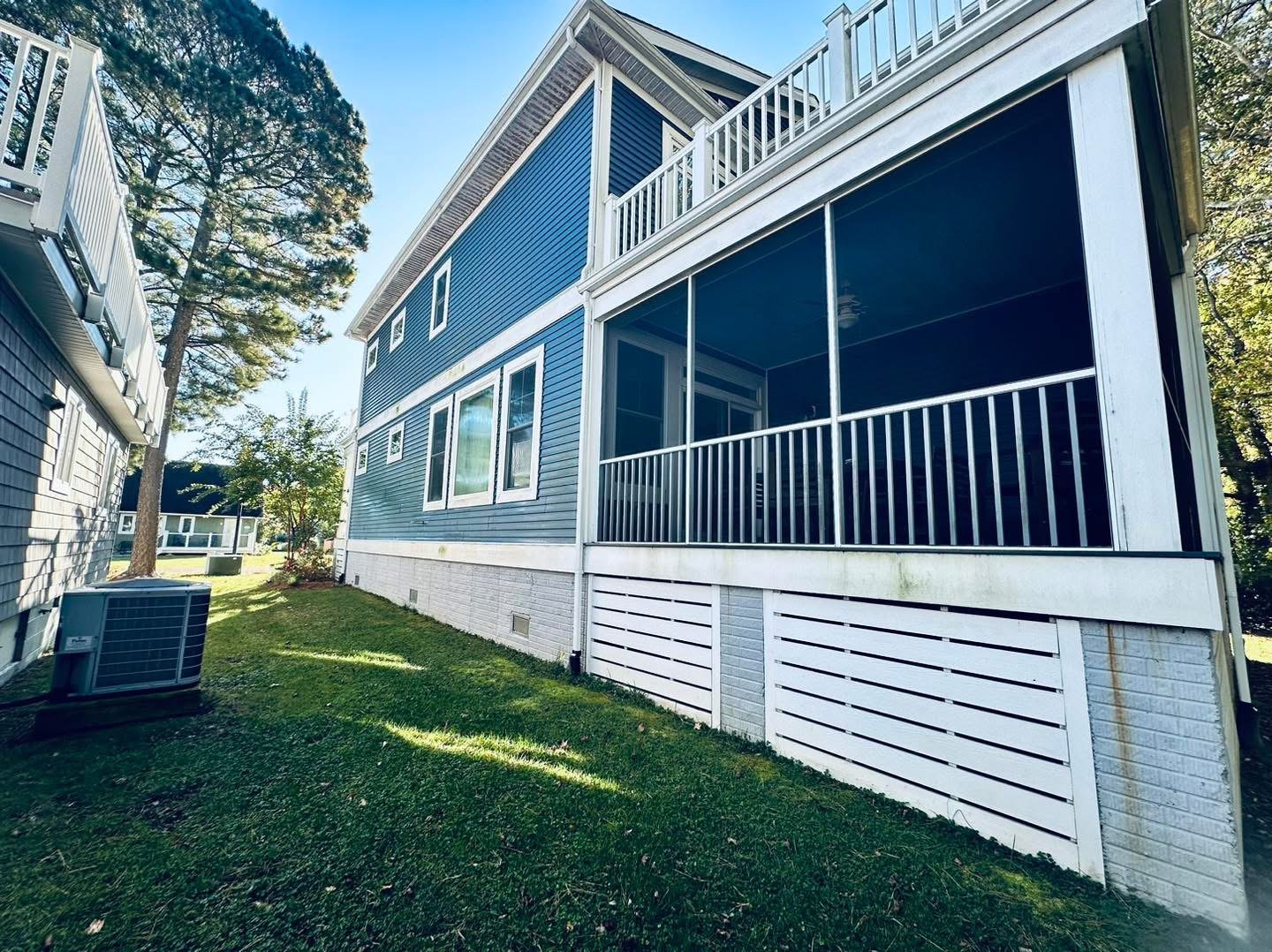 Bethany Beach exterior trim and foundation coating photo 2