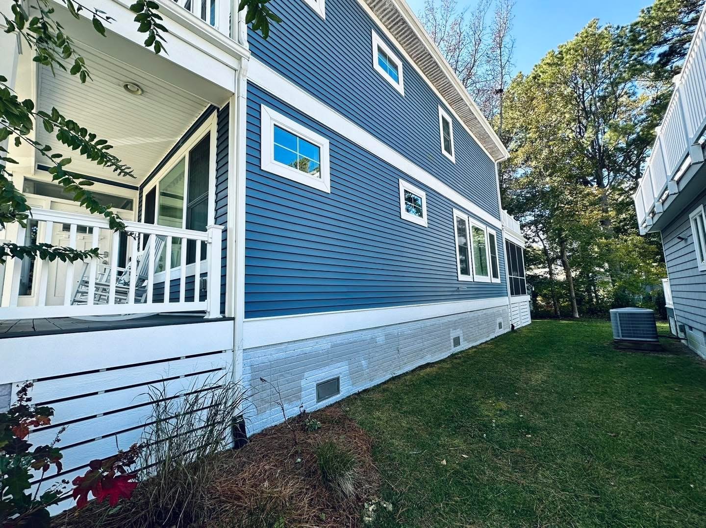 Bethany Beach exterior trim and foundation coating photo 3