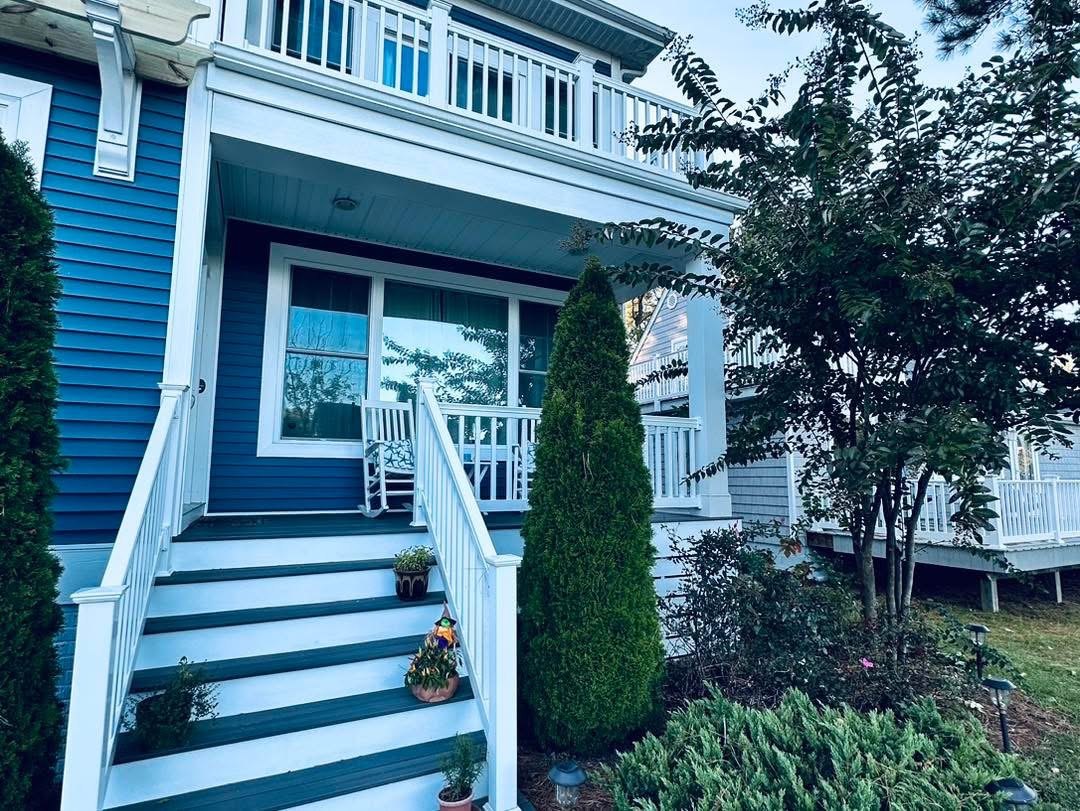 Bethany Beach exterior trim and foundation coating photo 5