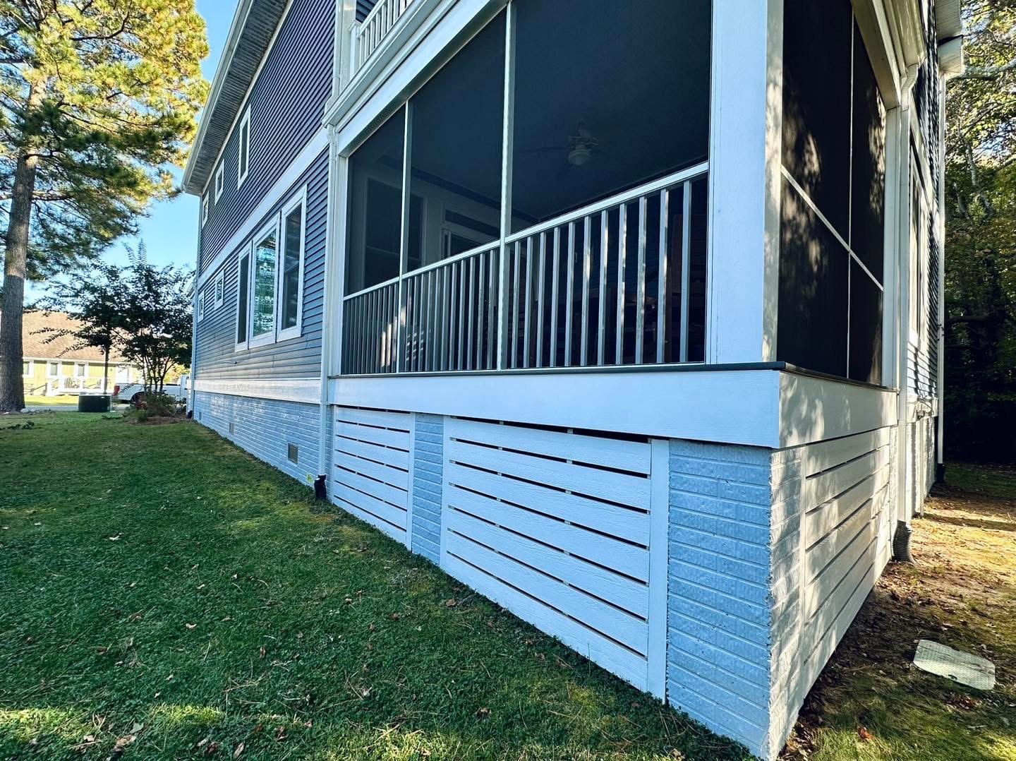 Bethany Beach exterior trim and foundation coating photo 10