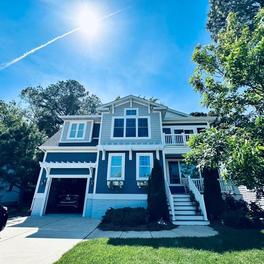 Bethany Beach completed exterior trim painting photo 14