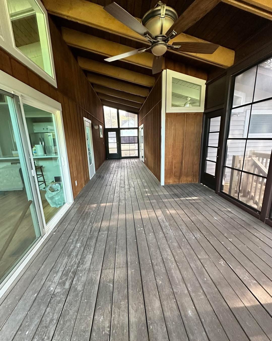 Bethany Beach Waterloo deck solid-stain finish project photo 2