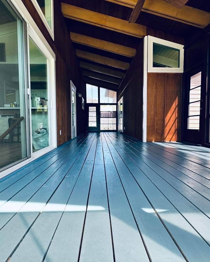 Bethany Beach Waterloo deck solid-stain finish project photo 3