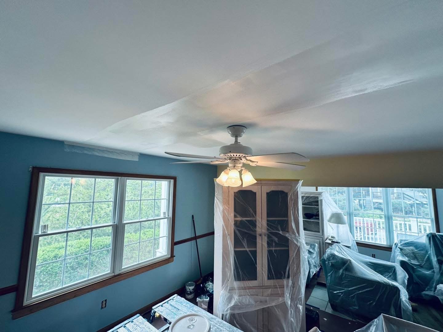 Broadkill Beach water-damaged drywall repair project photo 5