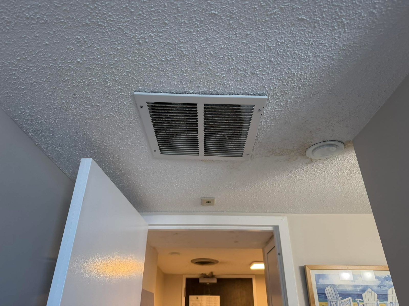 Condo ceiling repair photo 5