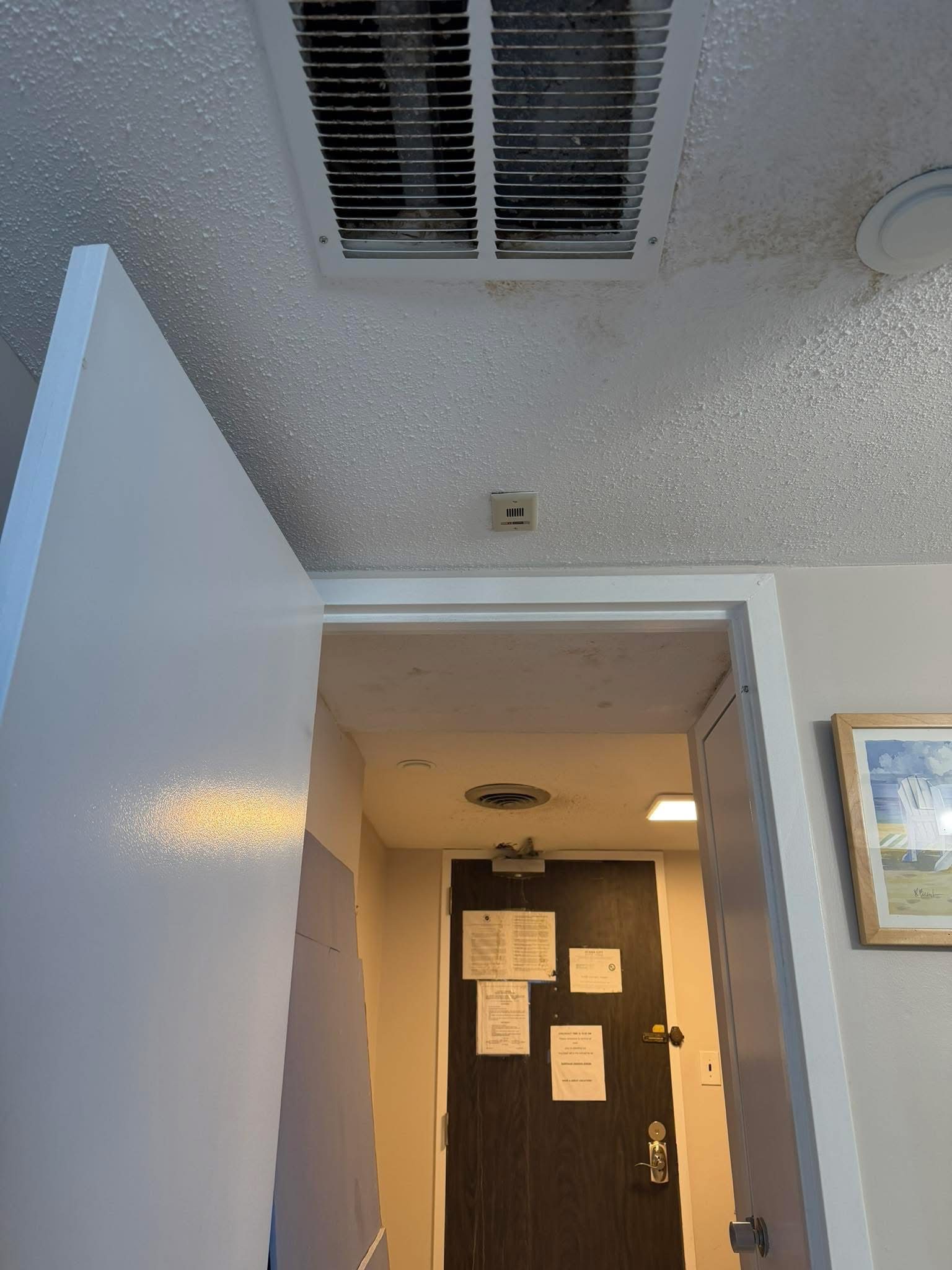 Condo ceiling repair photo 6