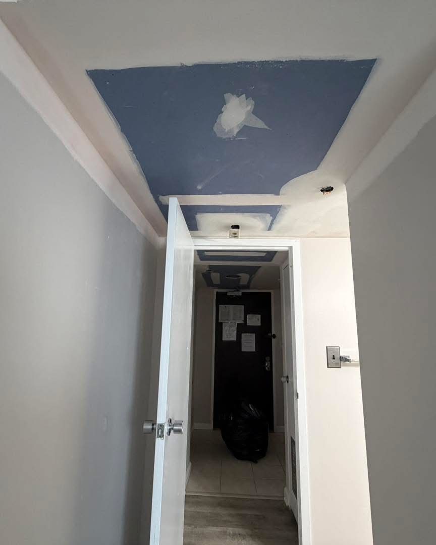 Condo ceiling repair photo 8