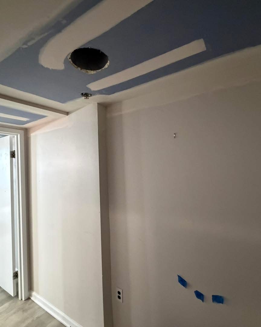 Condo ceiling repair photo 9