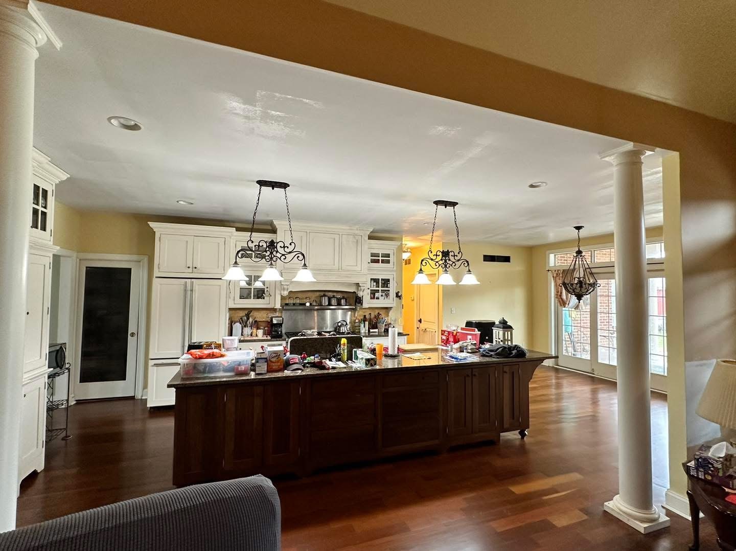 Greenwood ceiling stain blocking and priming