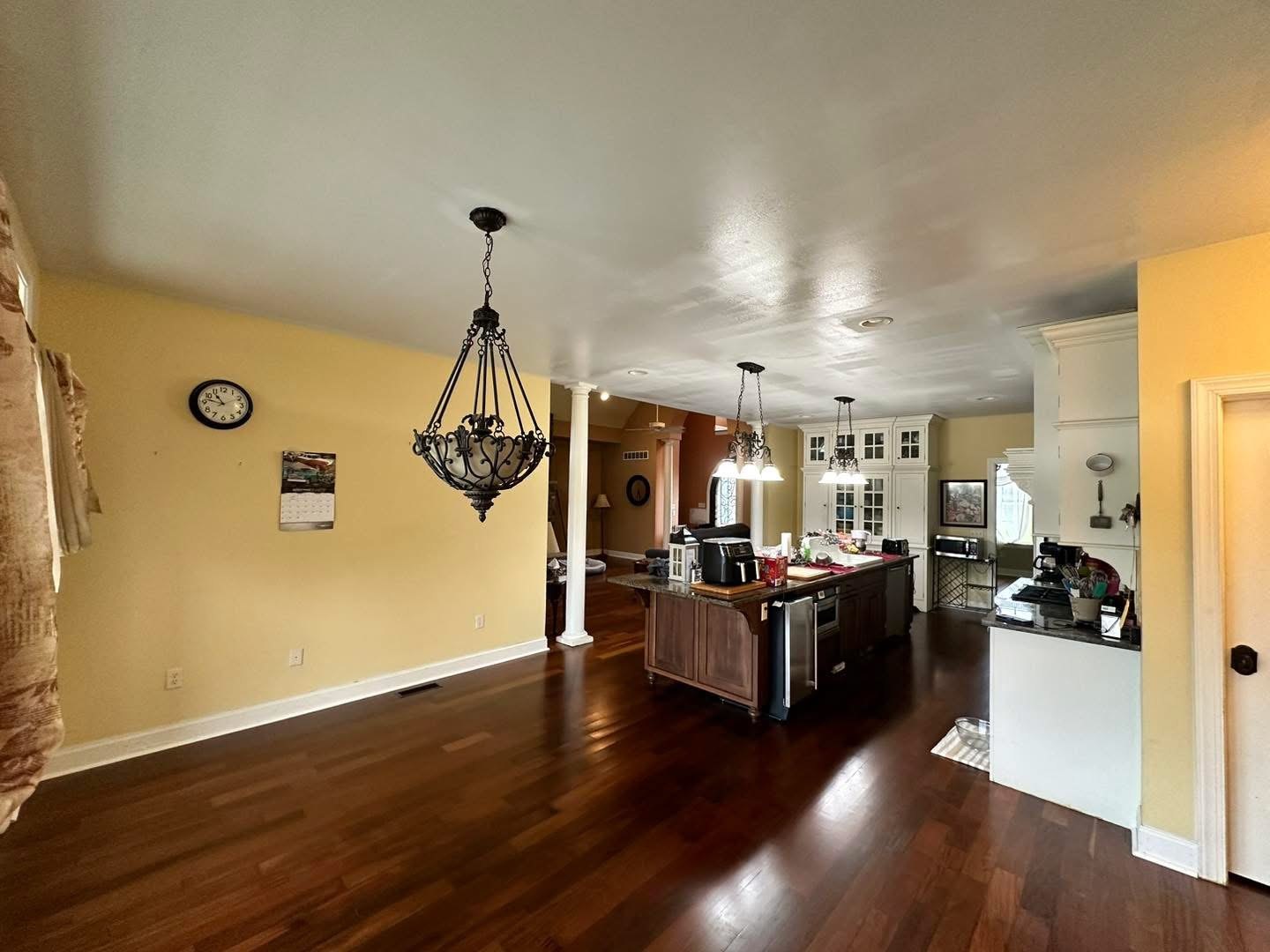 Greenwood completed ceiling repair near kitchen