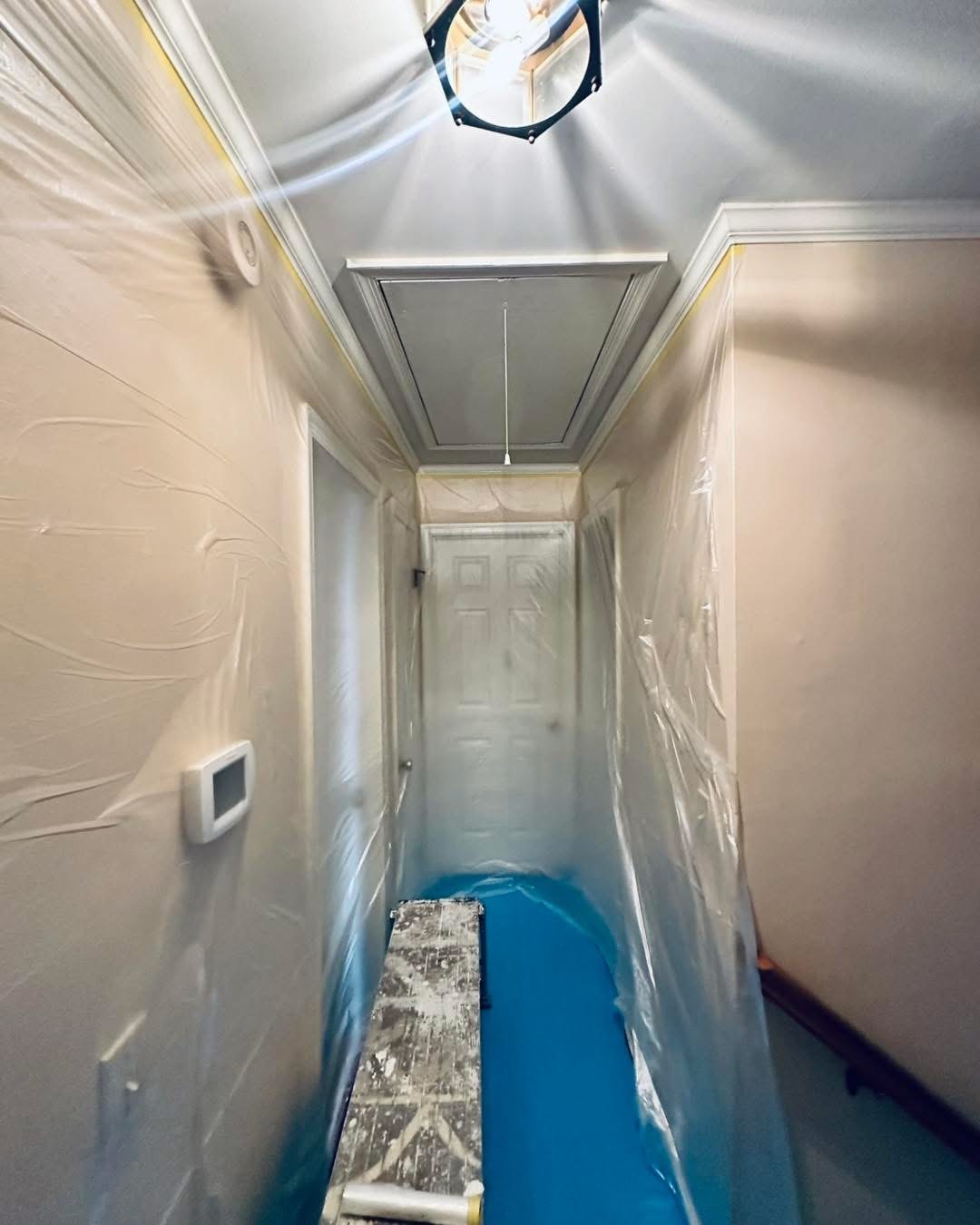 Harrington water-damage ceiling repair project photo 5