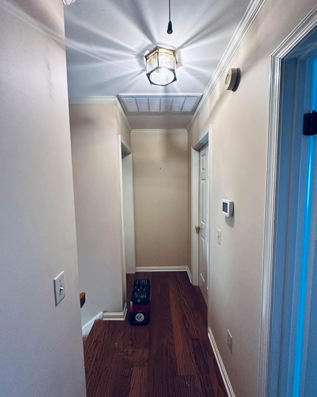 Harrington water-damage ceiling repair project photo 7