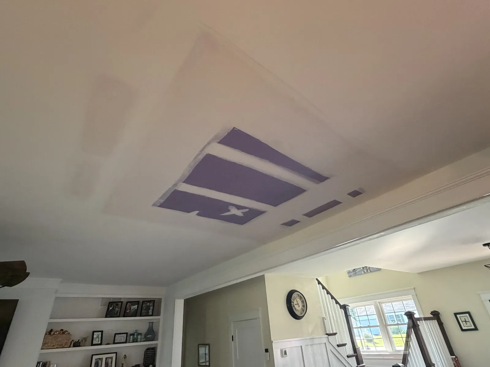 MR drywall installed with RockSplicer backing