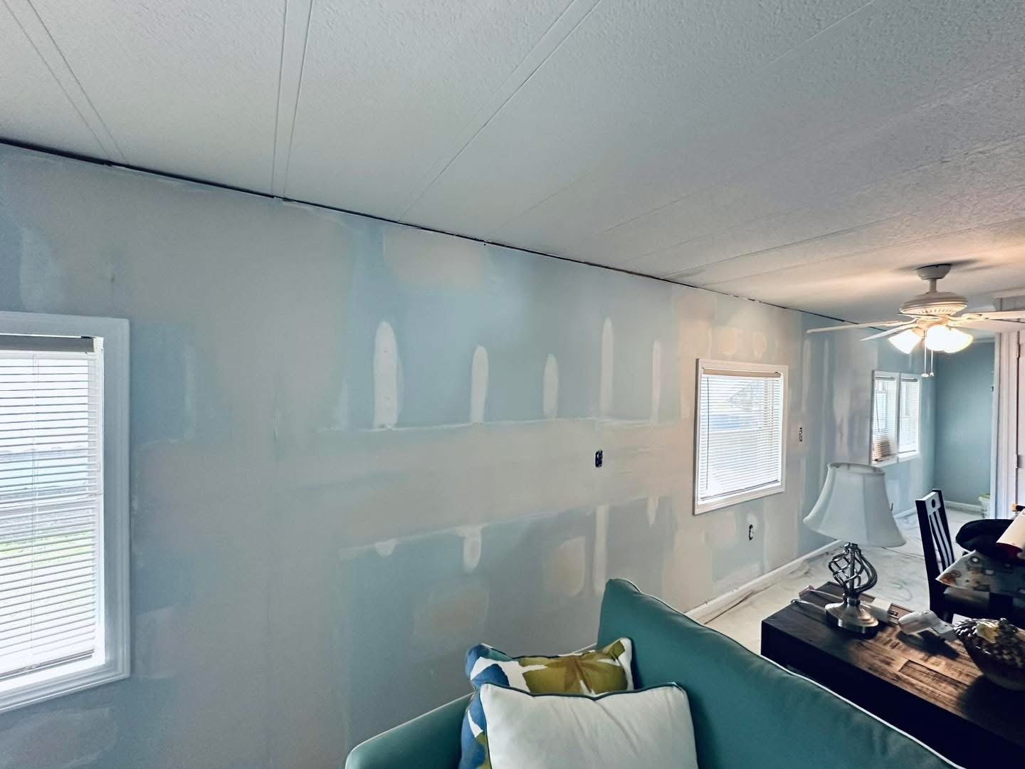 Lewes drywall correction photo 8