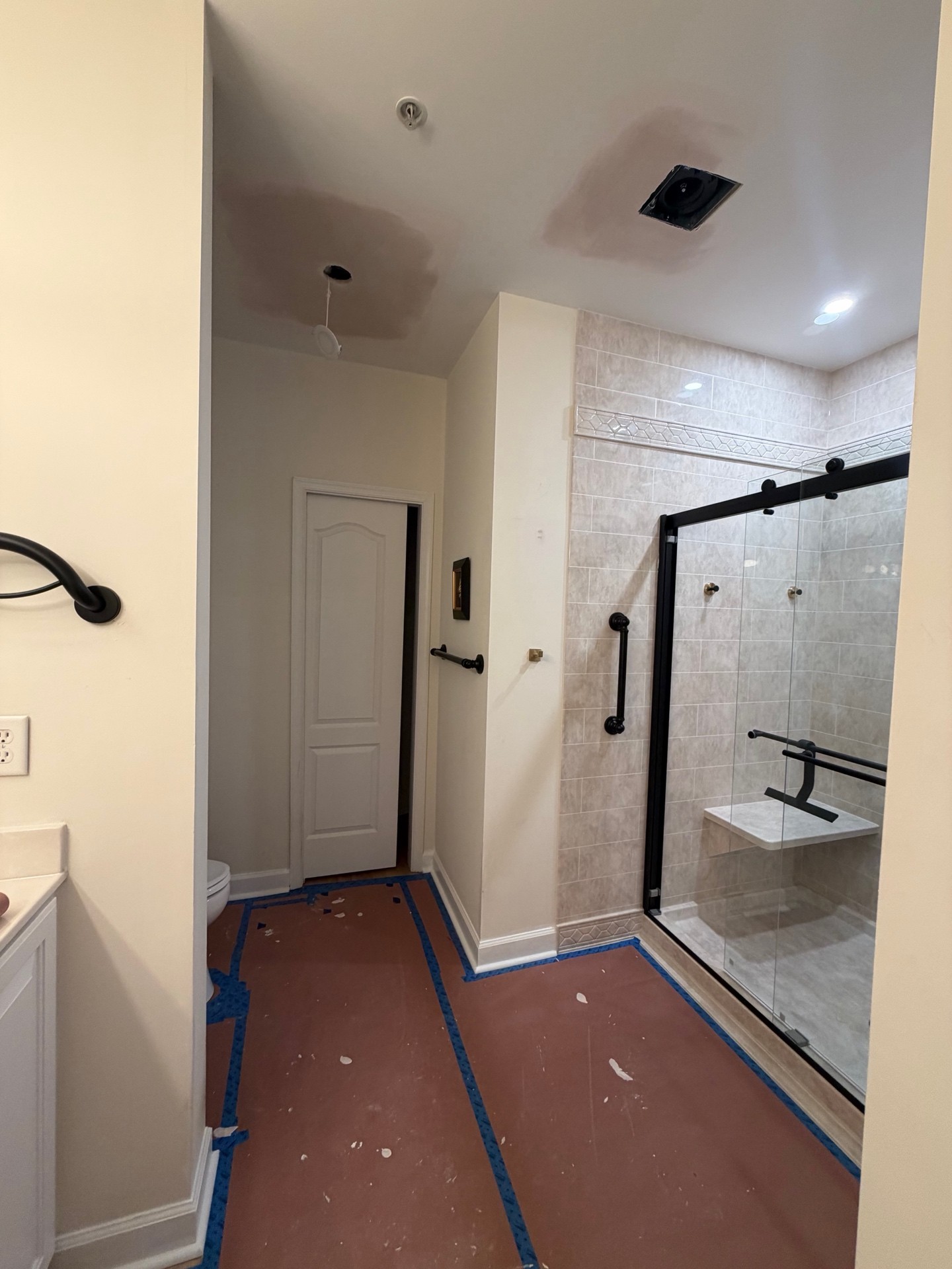 Supplied project photo 4 from the Lewes drywall repair after electrical work