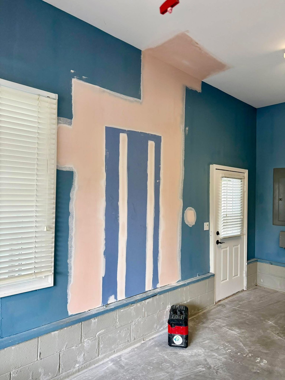 Lewes plumbing-access water damage repair project photo 3