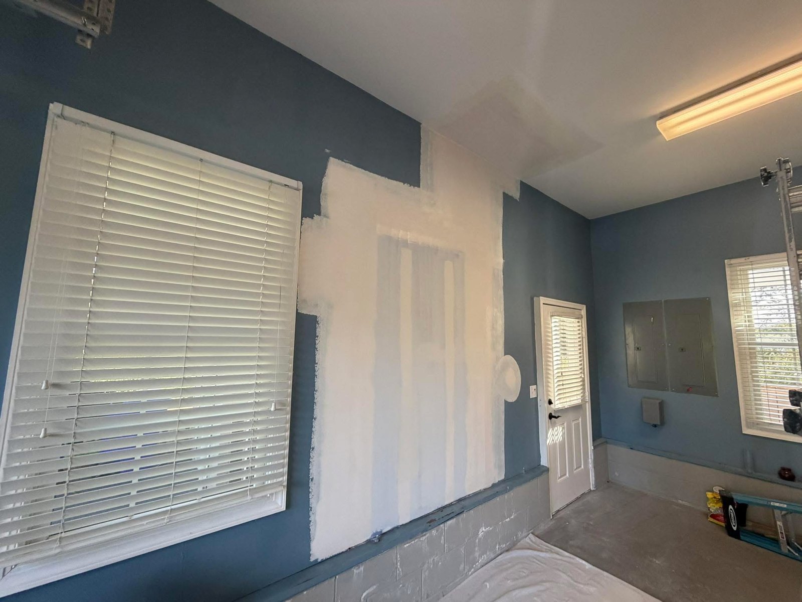 Lewes plumbing-access water damage repair project photo 4