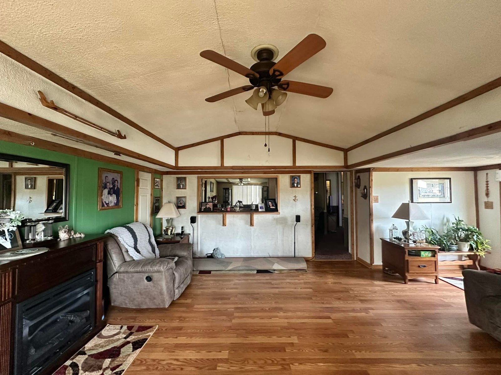 Millsboro ceiling seams prepared with FibaFuse