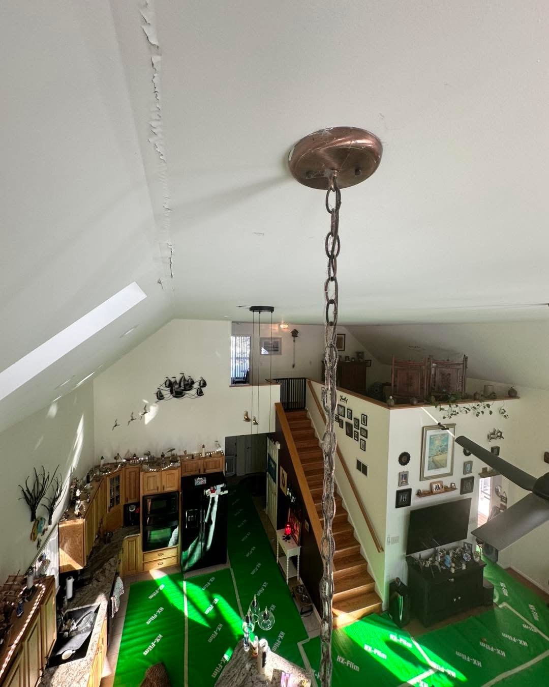 Milton water-damage repair and trim restoration project photo 1