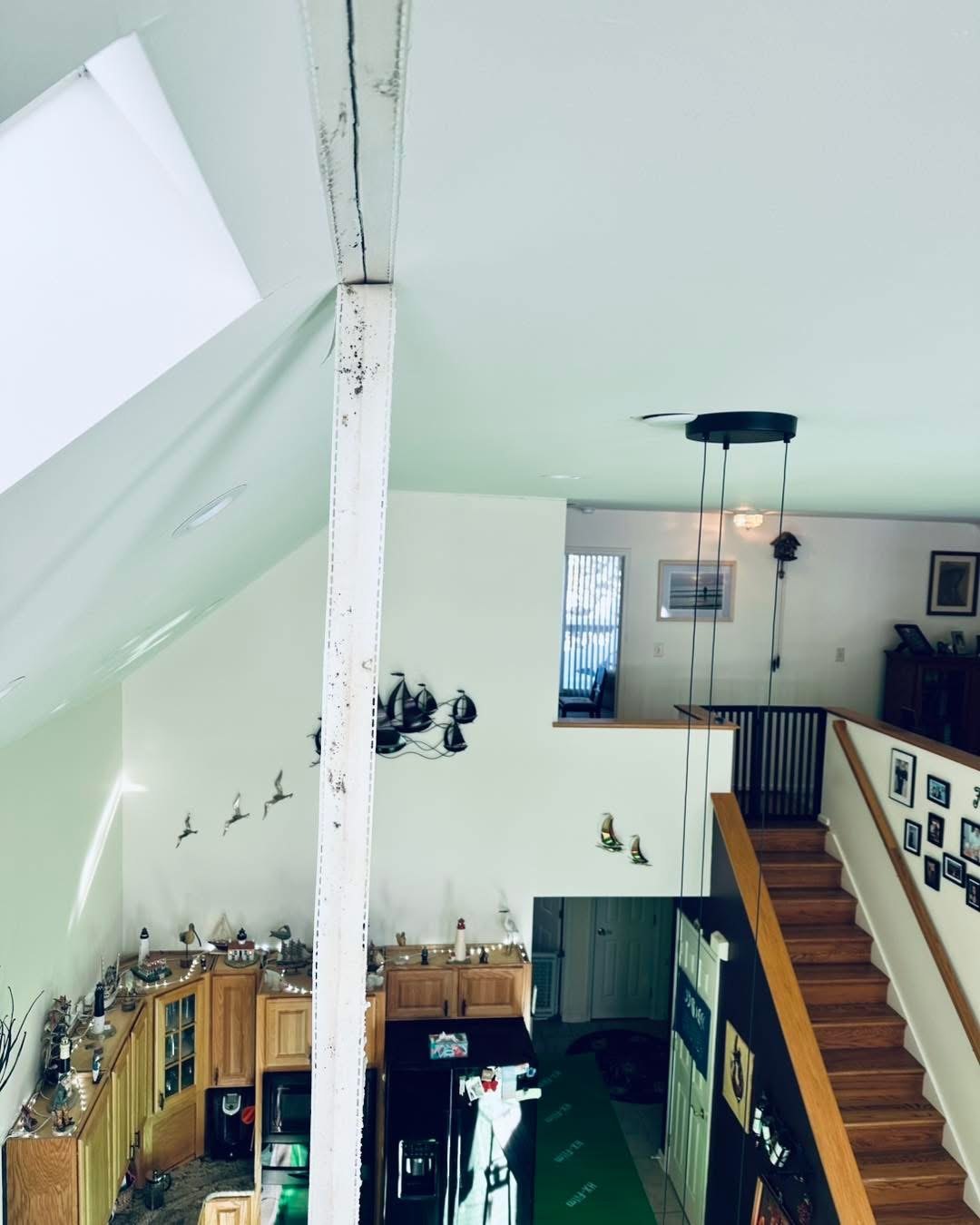 Milton water-damage repair and trim restoration project photo 3