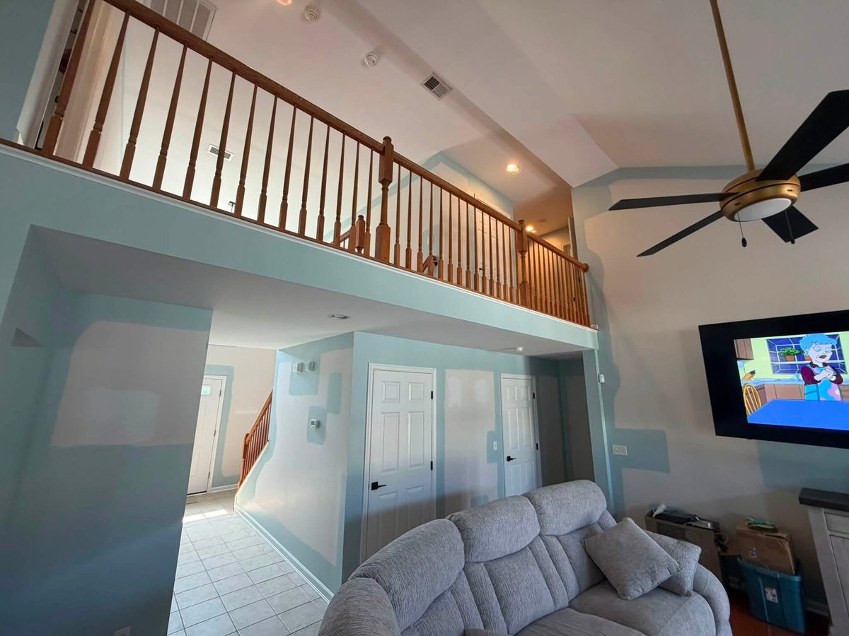 Plantation Lakes interior painting project