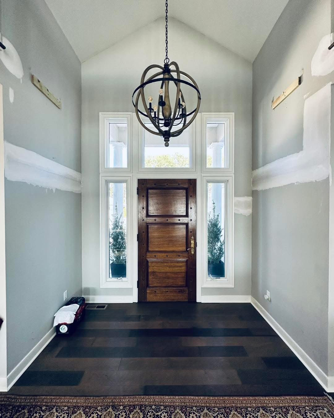 Rehoboth Beach entry repair ready for matched repainting