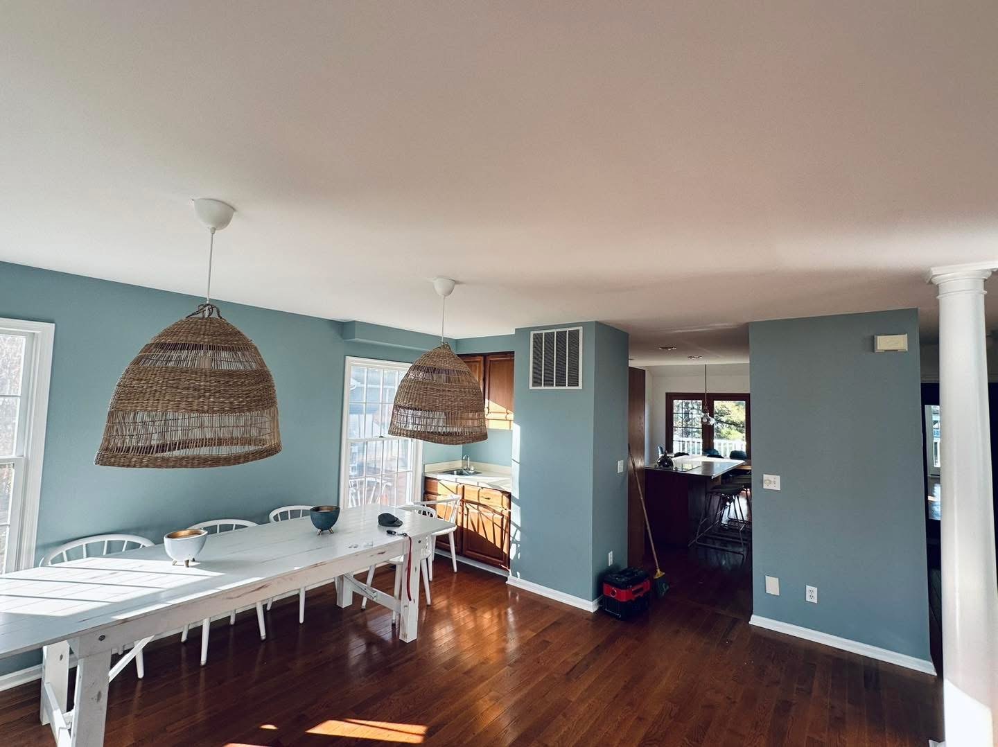 Salt Pond completed ceiling refinish