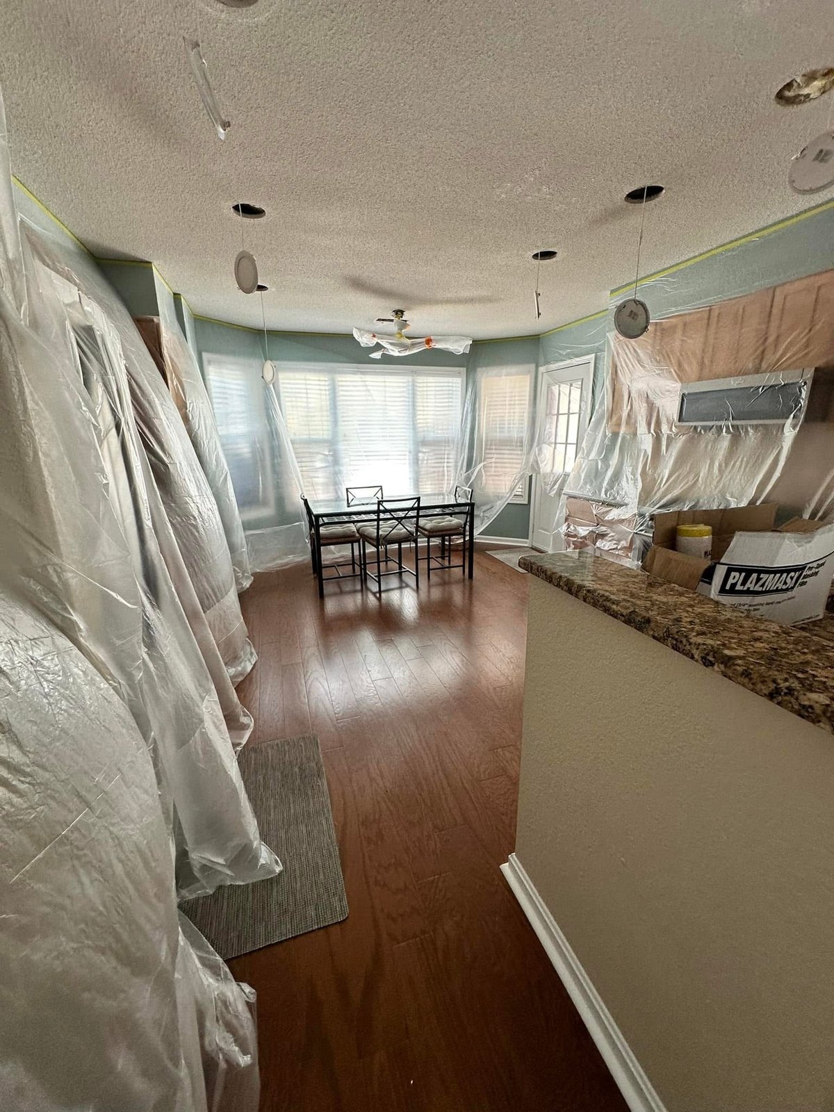 Savannahs Landing, Ocean View all-room repaint and drywall repair project photo 2