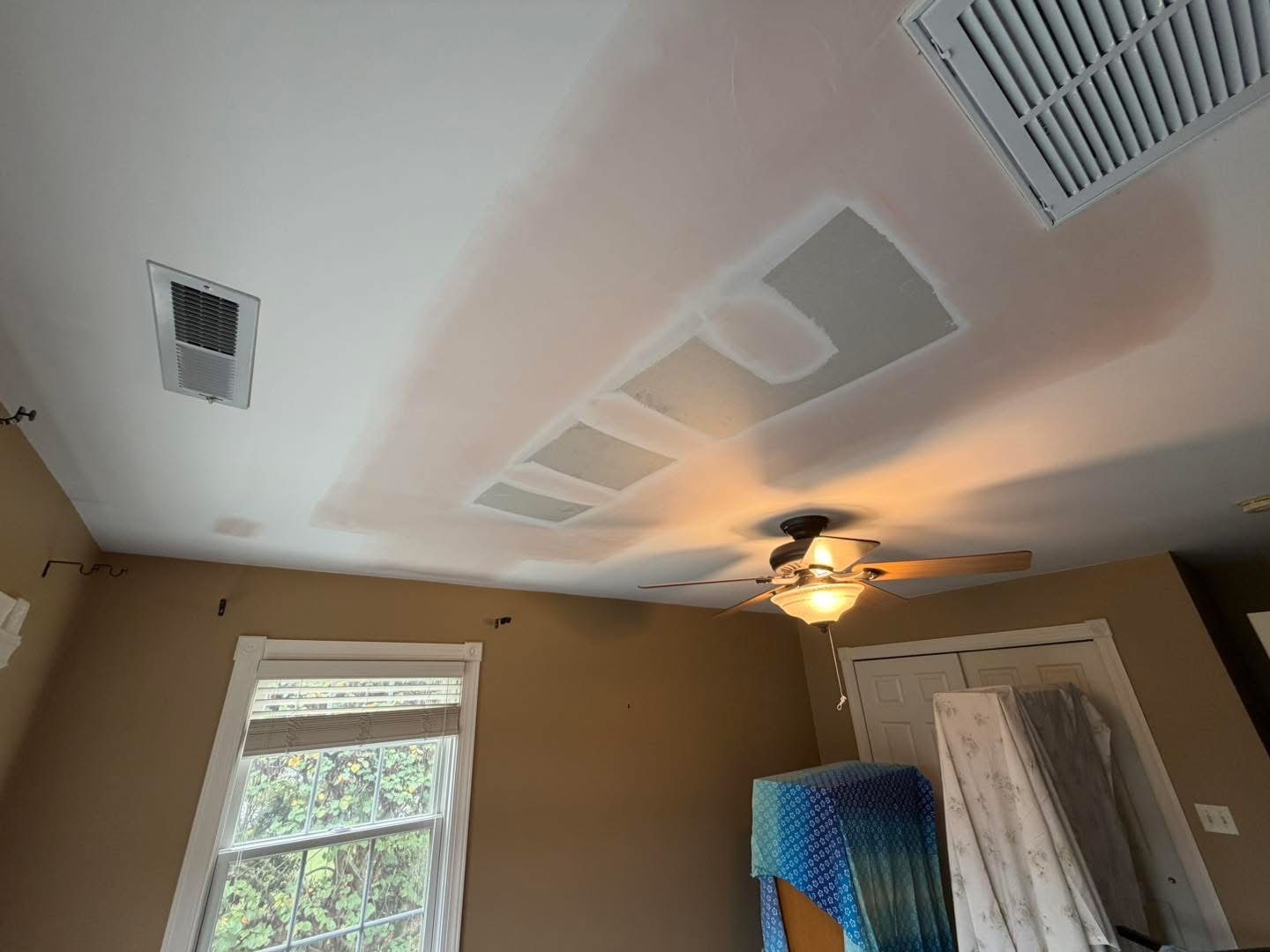 Water damage ceiling repair photo 4