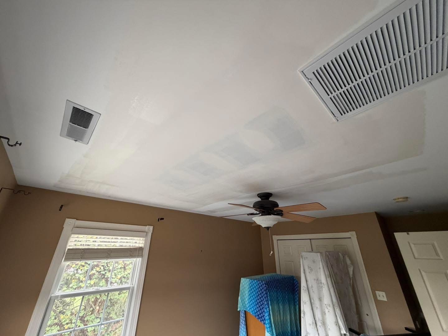 Water damage ceiling repair photo 5
