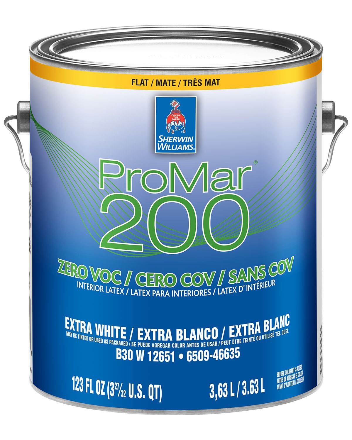 Sherwin-Williams ProMar 200 paint can