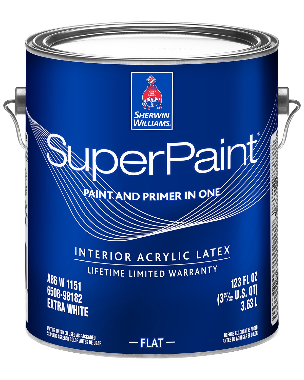 Sherwin-Williams SuperPaint can